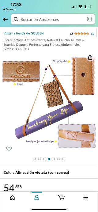 yoga mat (esterilla yoga de viaje)