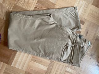 Pantalon beige mango - nuevo