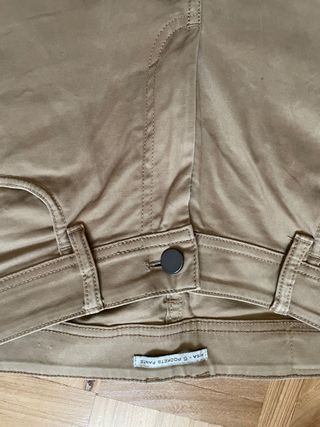 Pantalon beige mango - nuevo