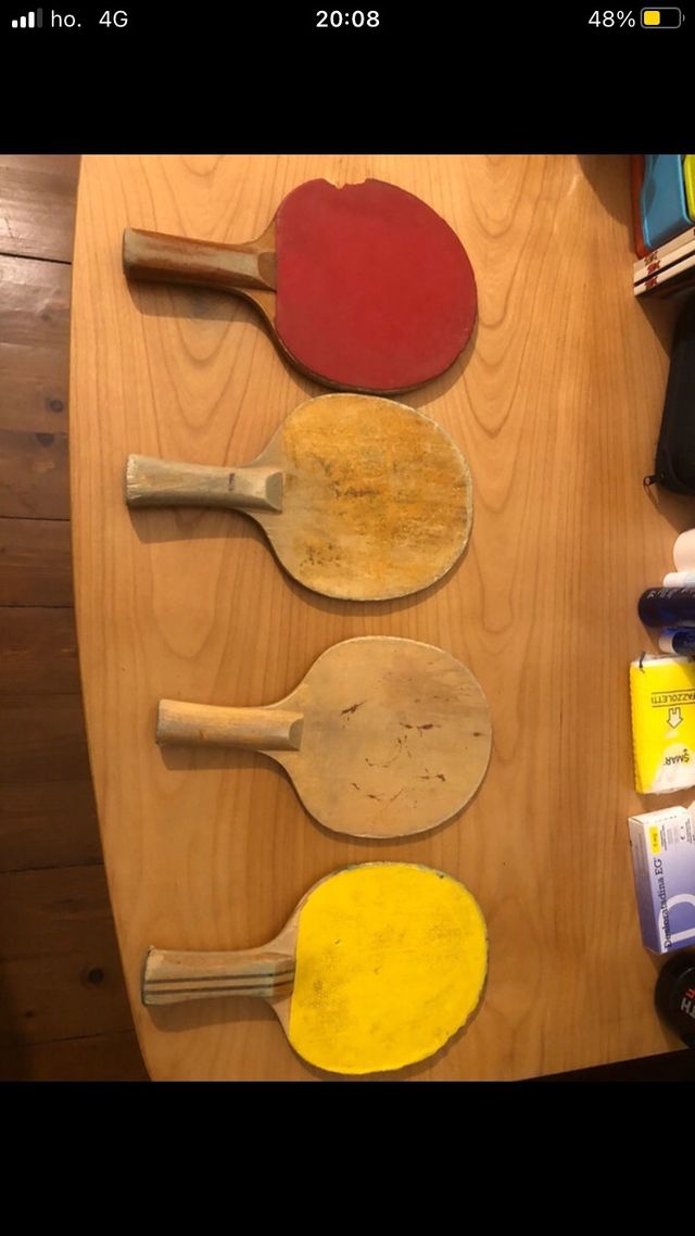 racchette da ping pong