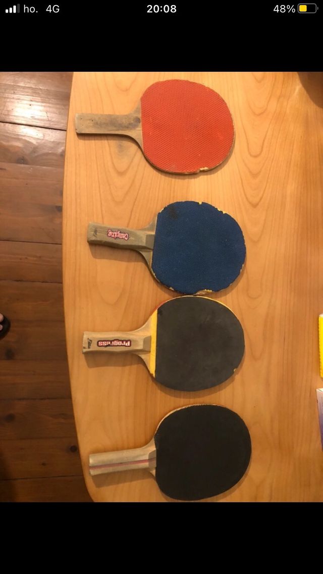 racchette da ping pong