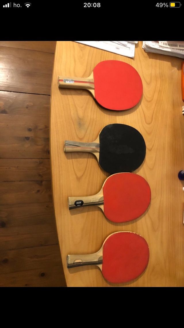 racchette da ping pong