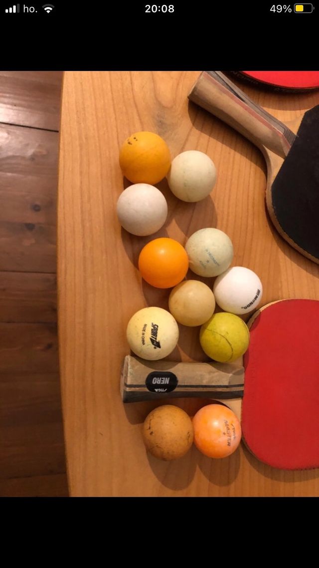 racchette da ping pong