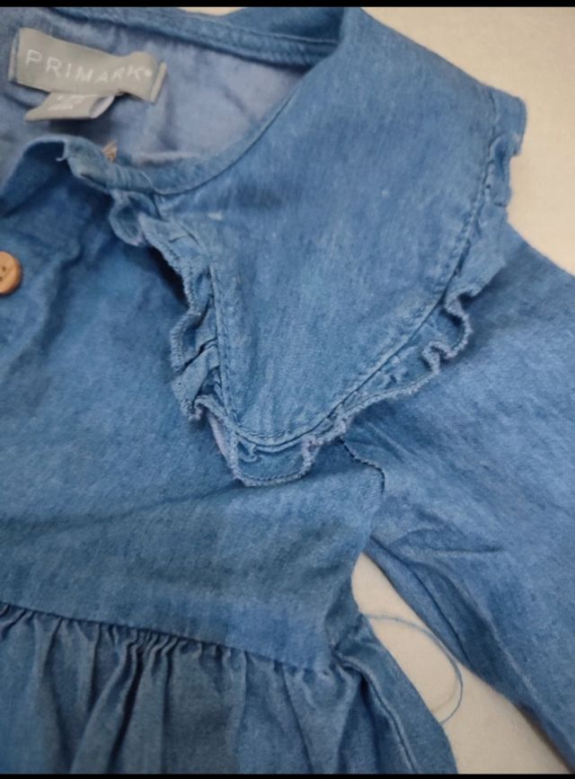 Vestito neonata jeans 