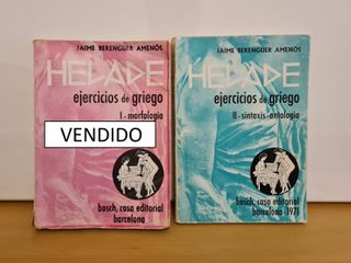 Libro: Hélade. Ejercicios de griego II