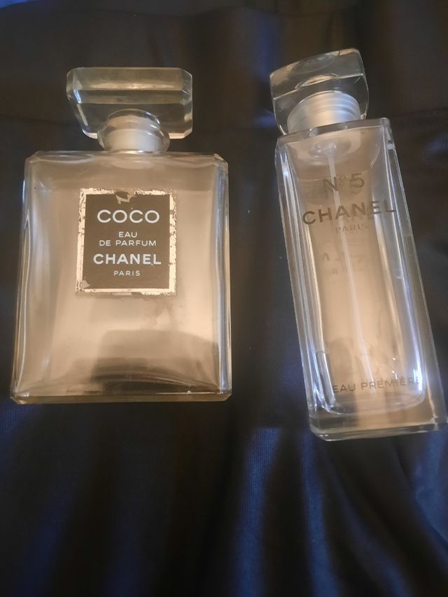Colecionistas Frasco chanel vacíos.