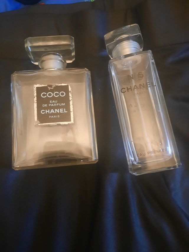 Colecionistas Frasco chanel vacíos.