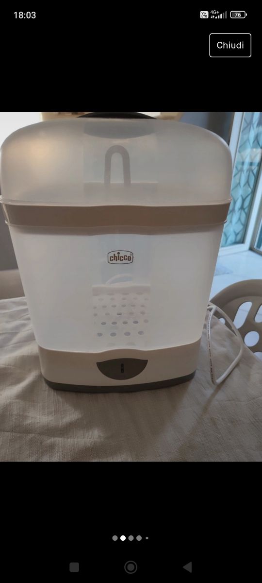 Sterilizzatore elettrico chicco 