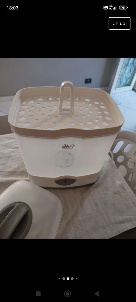 Sterilizzatore elettrico chicco 