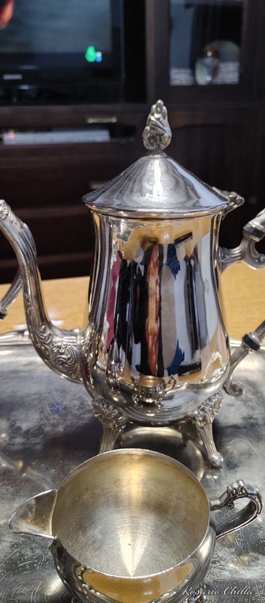 Set da caffè in alpaca