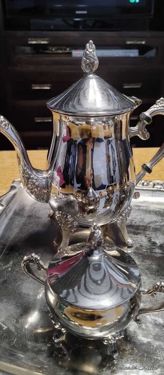 Set da caffè in alpaca