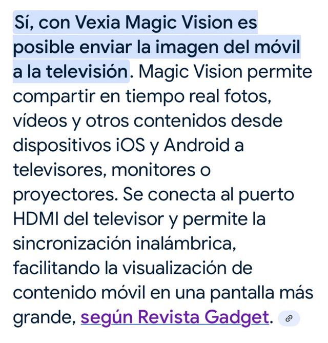 Stick Vexia Magic Vision.