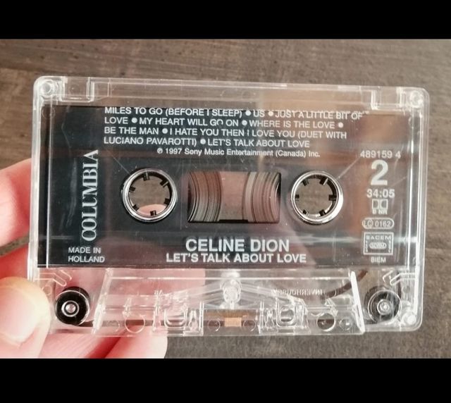 Audio Cassetta Celine Dion 1997