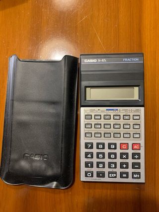Lote calculadoras CASIO