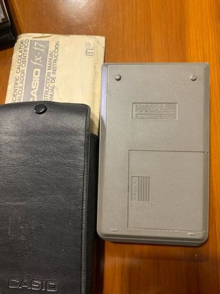 Lote calculadoras CASIO