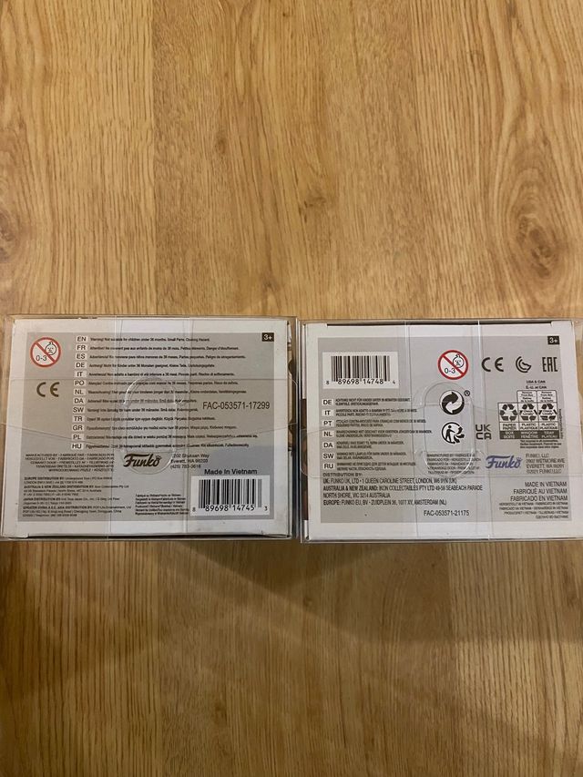 pack 2 funkos luke y chewbacca