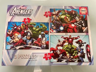 Puzzle Avengers x 3