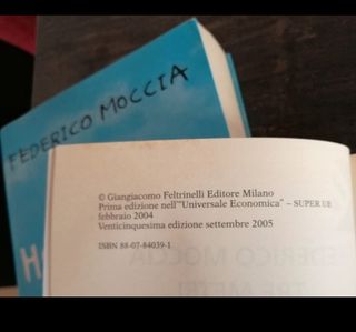 Libri di Federico Moccia 