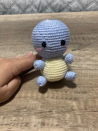 Peluche crochet Squirtle