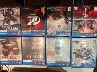 ps4 slim +gafas vr + juegos vr+ vr aim controller