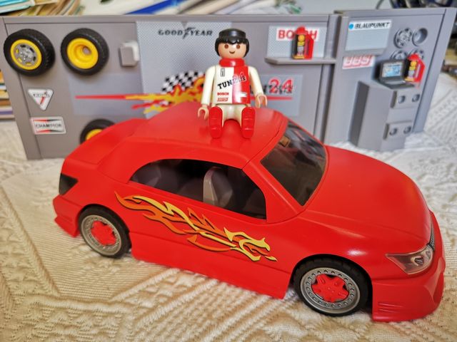 Playmobil taller tuning de segunda mano por 12 EUR en Jaén en WALLAPOP