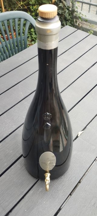 bottiglia dispencer grappa  alexander vuota 