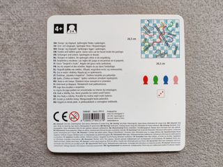 Juego de mesa Serpientes y escaleras 4+ 