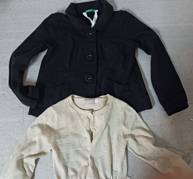 2 chaquetas talla 5 años