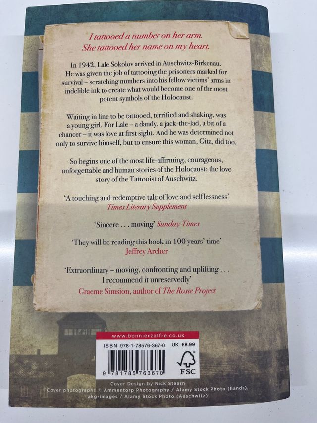 Libro The Tattooist of Auschwitz