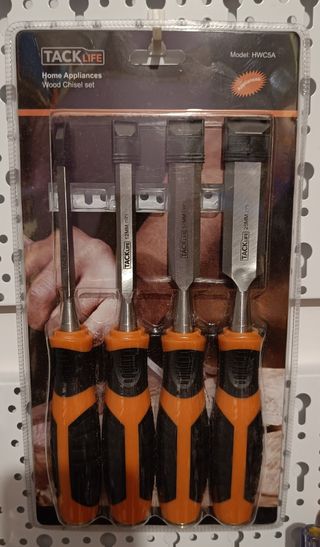 Juego 4 cinceles para madera