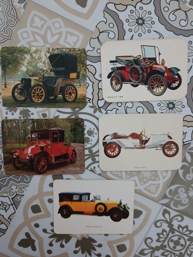 Calendarios de bolsillo de coches