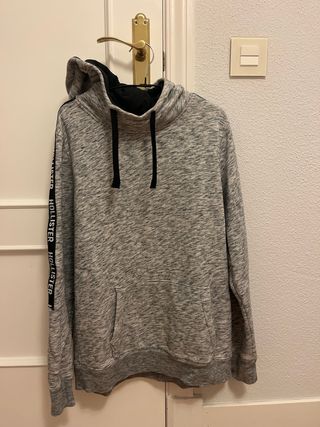 Sudadera Hollister gris Hombre