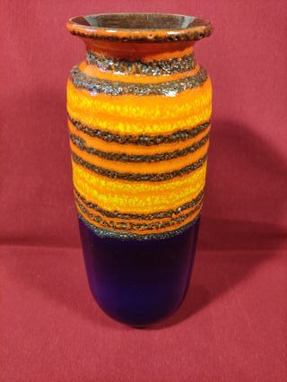 Raro vaso vintage Scheurich West Germany 206-27
