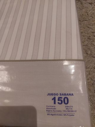 Juego Sabanas 1.50 NUEVO 