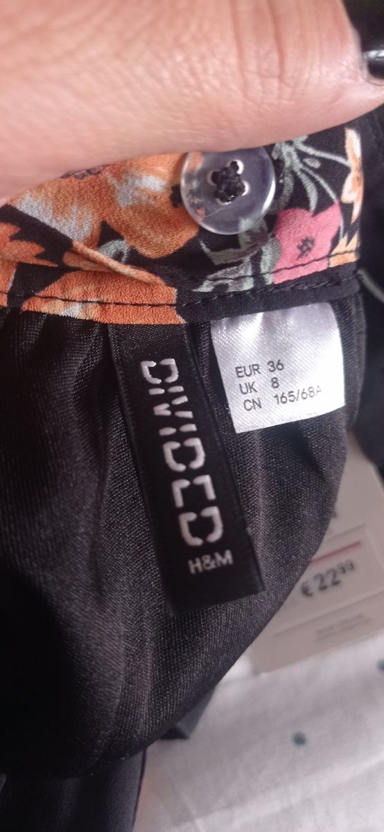 Vestido corto, H&M talla 36