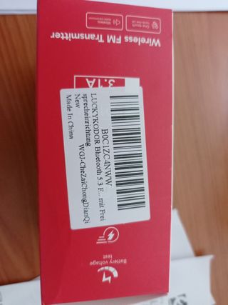 Reproductor mp3 para el coche sin estrenar