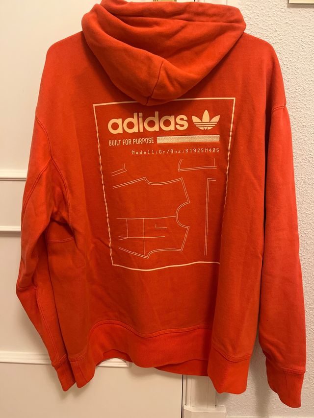 Sudadera Adidas Naranja talla S hombre