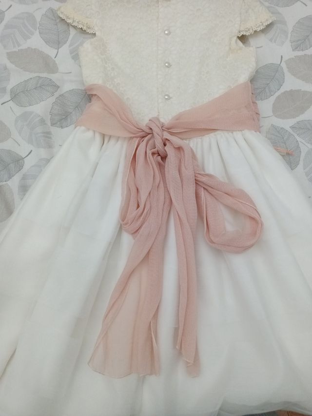 Vestido comunión niña Tizzas limpio tintorería