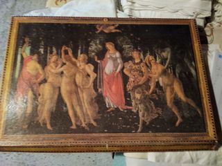 Completo lenzuola matrimoniali dipinte