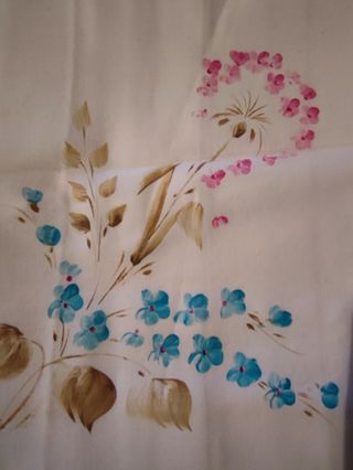 Completo lenzuola matrimoniali dipinte