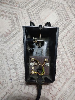 Antiguo citofono - intercomunicador soviético