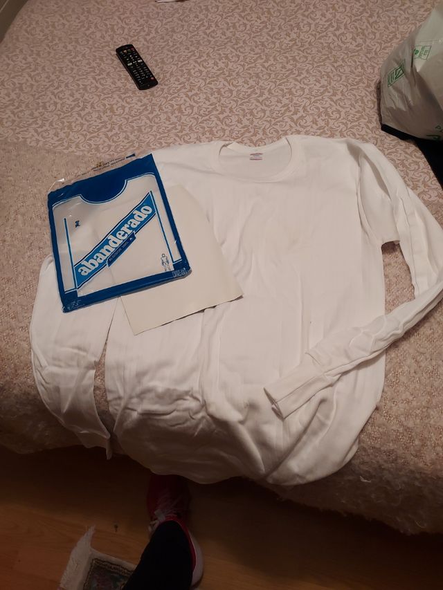 Camiseta interior abanderado manga larga