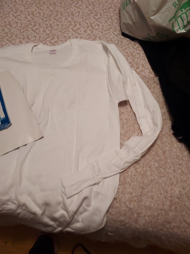 Camiseta interior abanderado manga larga