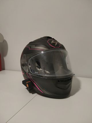 Casco moto scorpion