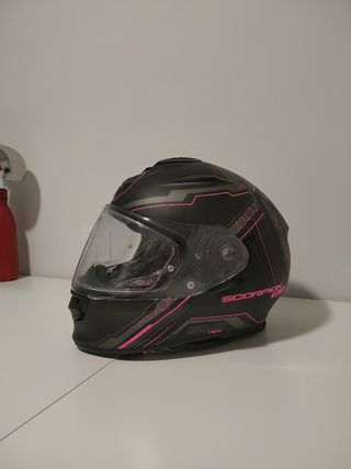 Casco moto scorpion