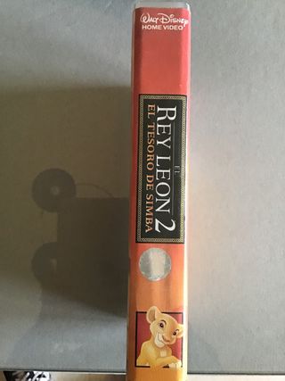 VHS, el rey león dos