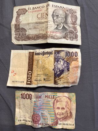 Billetes Antiguos