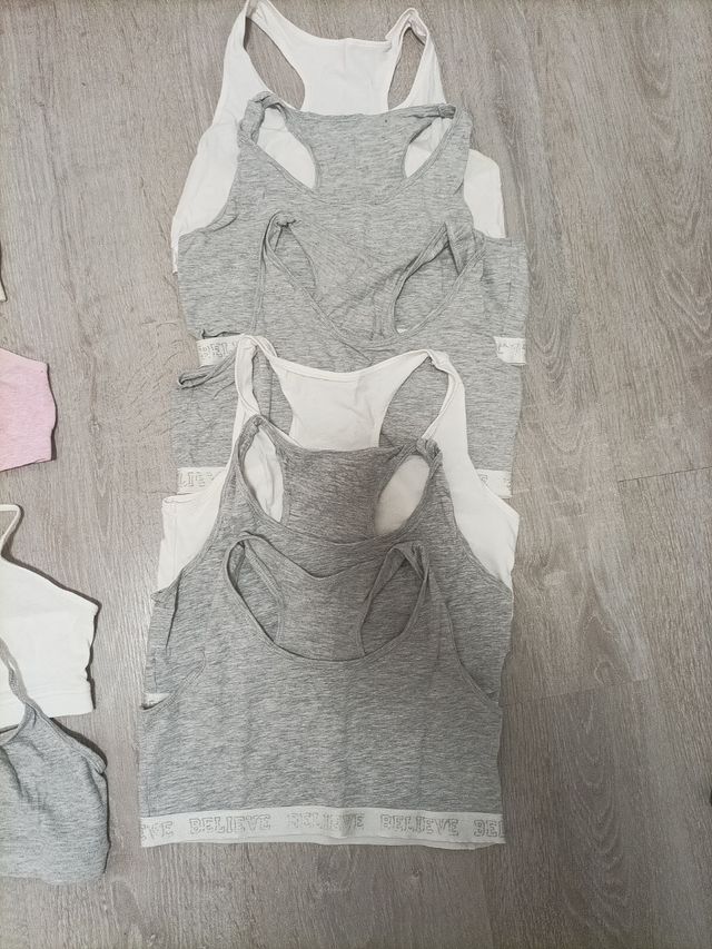 Sujetadores top 10-12 años