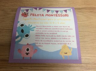 Pelota Montessori