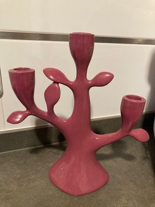 Candelabro tres velas